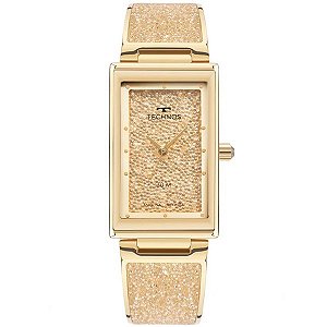 Relógio Technos Feminino Crystal Dourado 2039ec/1x