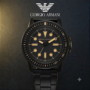 Relógio Armani Exchange Preto Ax1855b1 Pipx