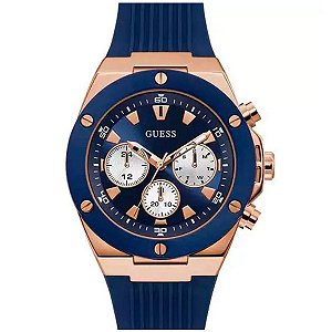 Relógio Guess Feminino Azul Gw0057g2