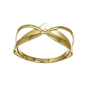 Anel Estamparia Ouro 18k