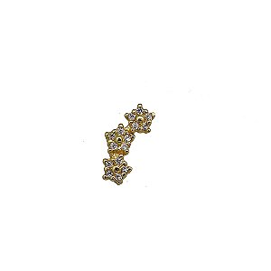 Piercing Cluster Ouro 18k