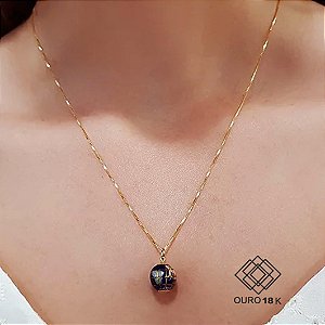 Pingente Globinho Ouro 18k