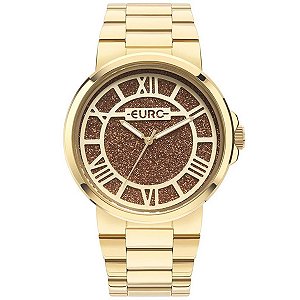 Relógio Euro Feminino Dourado Eu2033cf/4m