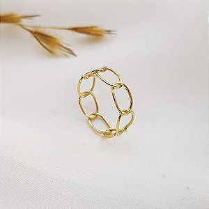 Anel Corrente Ouro 18k