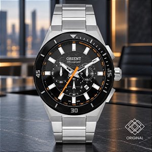 Relógio Orient Masculino Prata Mbssc253 P0sx