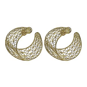 Brinco Filigrana Ouro 18k