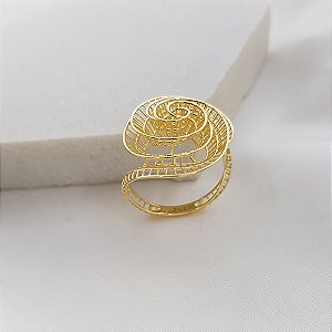 Anel Filigrana Ouro 18k