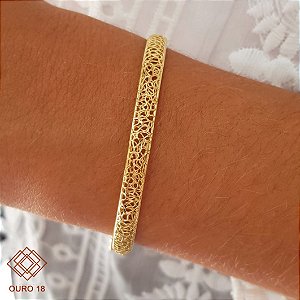 Bracelete Filigrana Ouro 18k