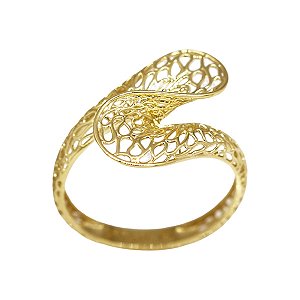 Anel Filigrana Ouro 18k