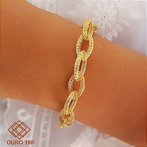 Pulseira Filigrana Ouro 18k