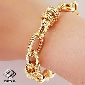 Pulseira Elos Ouro 18k