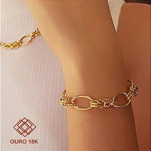 Pulseira Bold Elos Ouro 18k