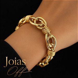Pulseira Bold Elos Ouro 18k