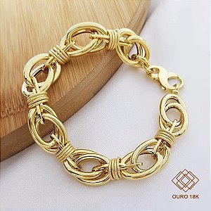 Pulseira Bold Elos Ouro 18k