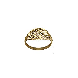 Anel Filigrana Ouro 18k