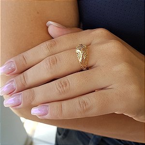 Anel Filigrana Ouro 18k