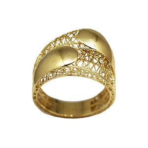 Anel Filigrana Ouro 18k