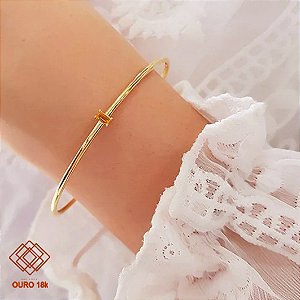 Bracelete Ouro 18k Citrino