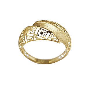 Anel Filigrana Ouro 18k