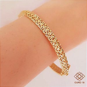 Bracelete Filigrana Ouro 18k