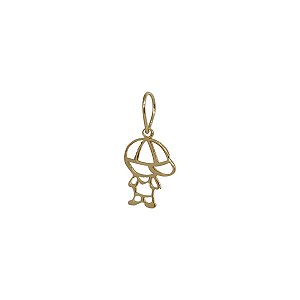 Pingente Menino Ouro 18k