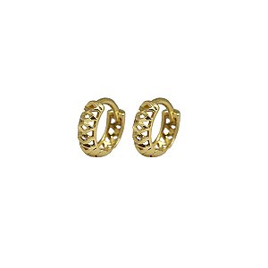 Brinco Argola Ouro 18k