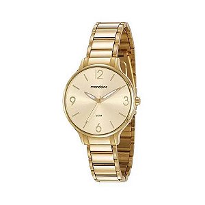 Relógio Feminino Dourado Mondaine 53778LPMVDE2K5