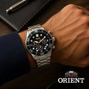 Relógio Orient SolarTech Cronógrafo - MBSSC260 P1SX