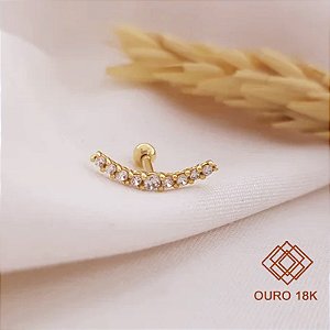 Piercing Cluster Ouro 18k