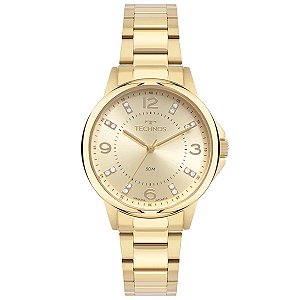 Relógio Technos Feminino Dress Dourado 2036MSS/1D
