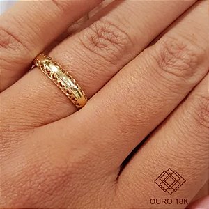 Anel Aparador Ouro 18k