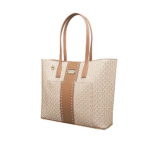 Bolsa Victor Hugo Jenny Duca Pocket Natural Hazel Frappe