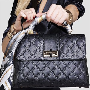 Bolsa Victor Hugo Volpa Margot Preto