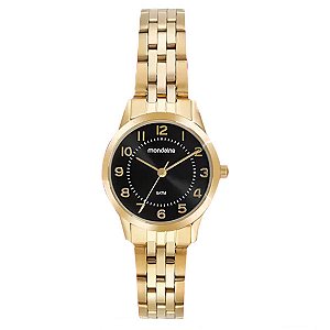 Relógio Feminino Dourado Mondaine