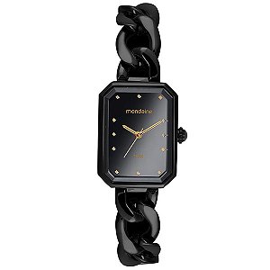 Relógio Feminino Corrente Preto Mondaine 32754LPMVPM2-L3/4