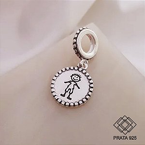 Pingente Menino Prata 925