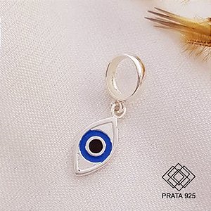 Pingente Berloque Olho Grego Prata 925