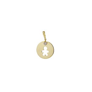 Pingente Menino Ouro 18k