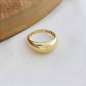 Anel Bold Ouro 18k - Coleção Essenza