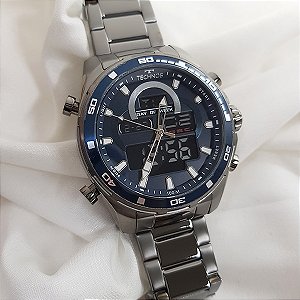 Relógio Technos Masculino Digitech Grafite BJK626AC/1A