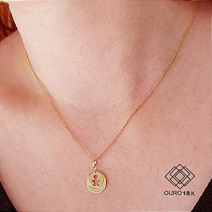 Pingente Menino Ouro 18k