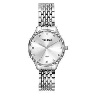 Relógio Mondaine Feminino Prata