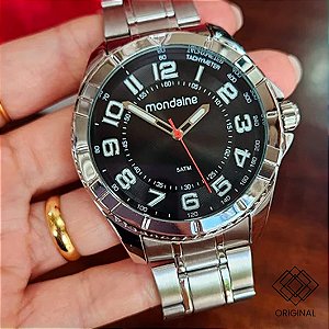 Relógio Mondaine Masculino Prata