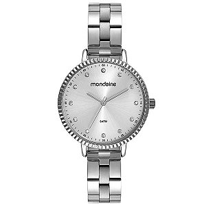 Relógio Mondaine Feminino Prata