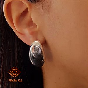 Brinco Gota Prata 925