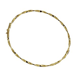 Bracelete Torcido Ouro 18k