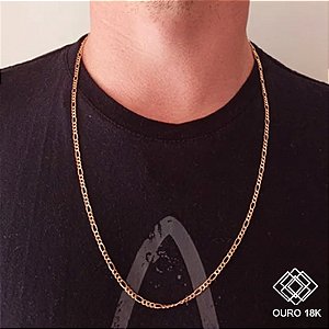 Cordão Masculino Ouro 18k - 70cm