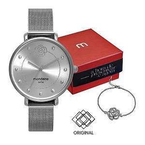 Relógio Feminino Mondaine Prateado
