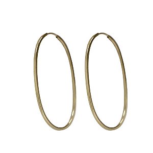 Brinco Argola Grande Ouro 18k