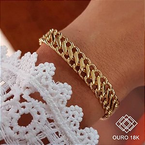 Pulseira Lacraia Ouro 18k